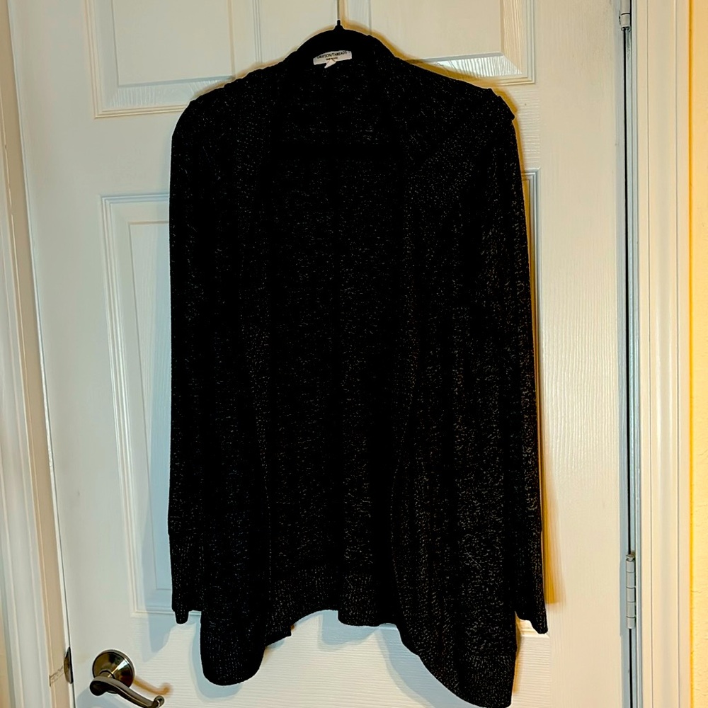 Hooded cardigan